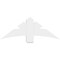 Ekena Millwork Alberta Architectural Grade PVC Gable Bracket, 48"W x 18"H x 6"D x 6"F, 9/12 Pitch GBP048X18X0606ALB00 - alternate 4